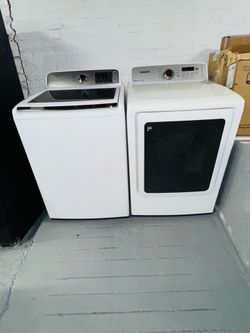 Samsung washer and dryer—a receipt for a 90-day warranty.