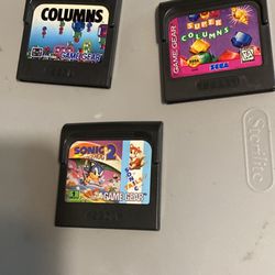 Sega Game Gear Games Each !!!!!