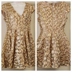 Cocktail/Party Dress Gold
