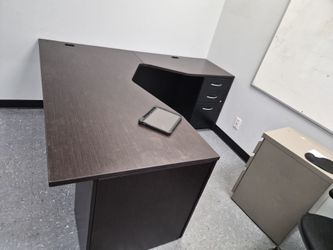 Espresso color execde desks