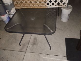 Patio table