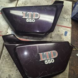 Kawasaki LTD 550 side covers