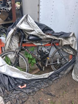 Motorized gas bike