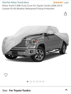 Truck Cover For Tundra