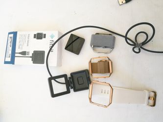 Fitbit blaze , charger, bands