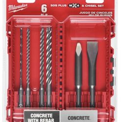 SDS-Plus Impact Drill Bit & Chisel Set