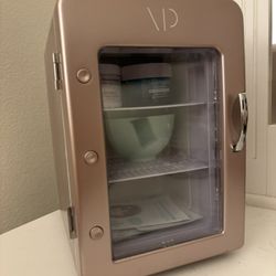 Rose Gold Mini Fridge 