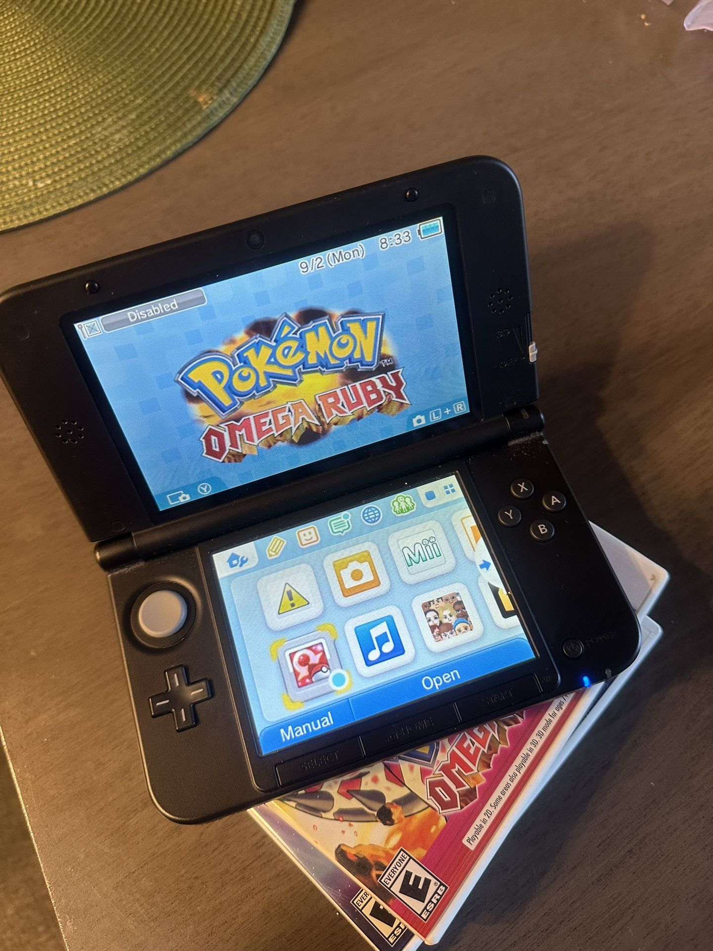 3DS + Pokemon Omega Ruby and Pokemon Moon