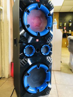 🔊Equipo con dos bocinas 8” // Bluetooth Speaker with two 8” woofer🔊