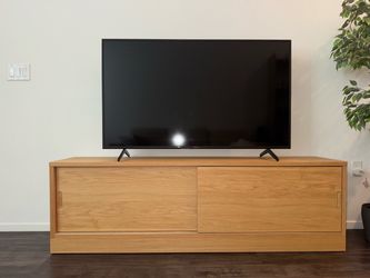 TV Stand with Sliding Doors