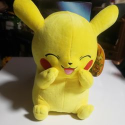 Pokemon Laughing Pikachu 9" Plush 