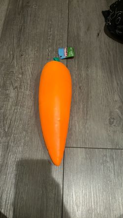 Squeezy carrot squishy