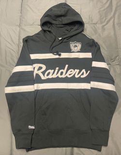 Men’s Mitchell & Ness Las Vegas/Oakland Raiders Hoodie Sweatshirt - Size Small