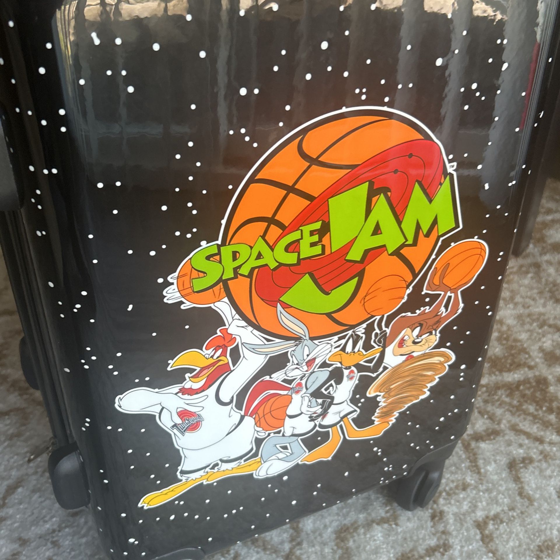 Space Jam 21” Hard-Sided Carry-On Spinner Luggage