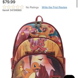 Pokémon Loungefly Backpack Charizard