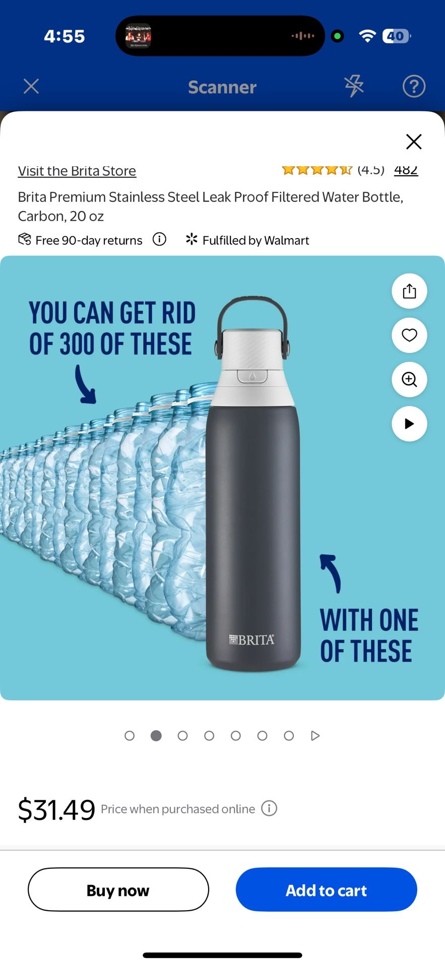 Brita Water Bottle