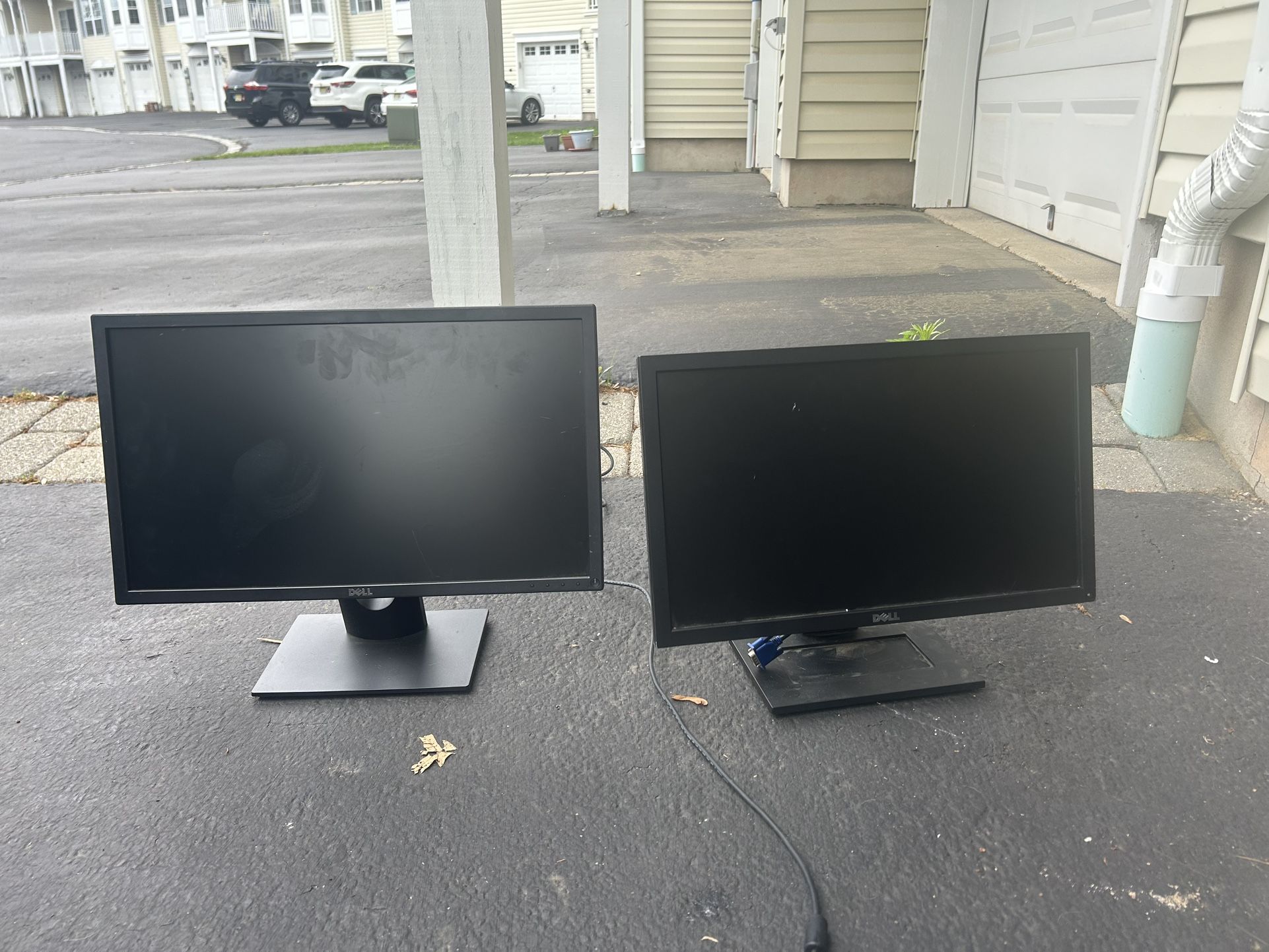 Two Del Monitors