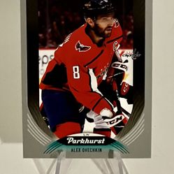 2020-21 Upper Deck Parkhurst ALEX OVECHKIN Silver Parallel SP #279 Capitals