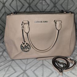 Michael Kors Satchel In Soft Blush 