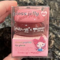 THE CRÈME SHOP HELLO KITTY SANRIO GLOSS LIPGLAZE IN BERRY CHERRY $6!!