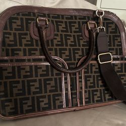 Vintage Fendi travel bag great for laptop