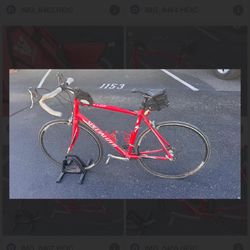 Specialized Allez Road Bike – Red – 56 cm (Large) – Less Than 1,000 Miles – $750 OBO 