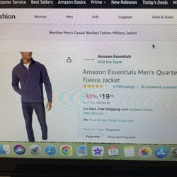 Fleece Pullover Large