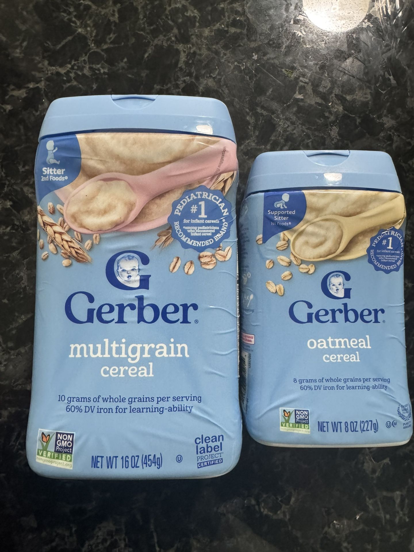 New UNOPENED Gerber Cereal & Oatmeal