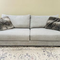 Jordan Wide 3 seater sofa - Gray