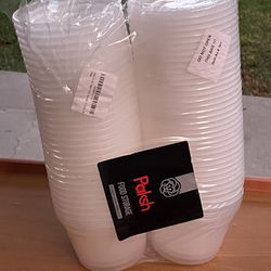 Plastic Containers With Lids 16oz