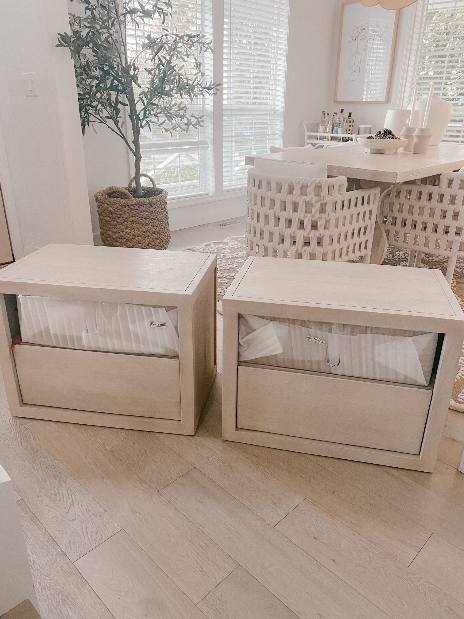 Pottery Barn Cayman Nightstands