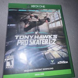 Tony hawk’s pro skater 1&2 Xbox one