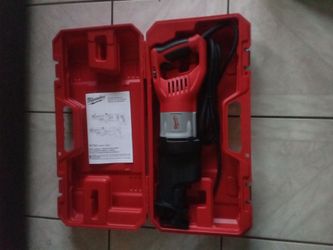 Milwaukee 15 Amp Super Sawzall Reciprocating Saw with Case