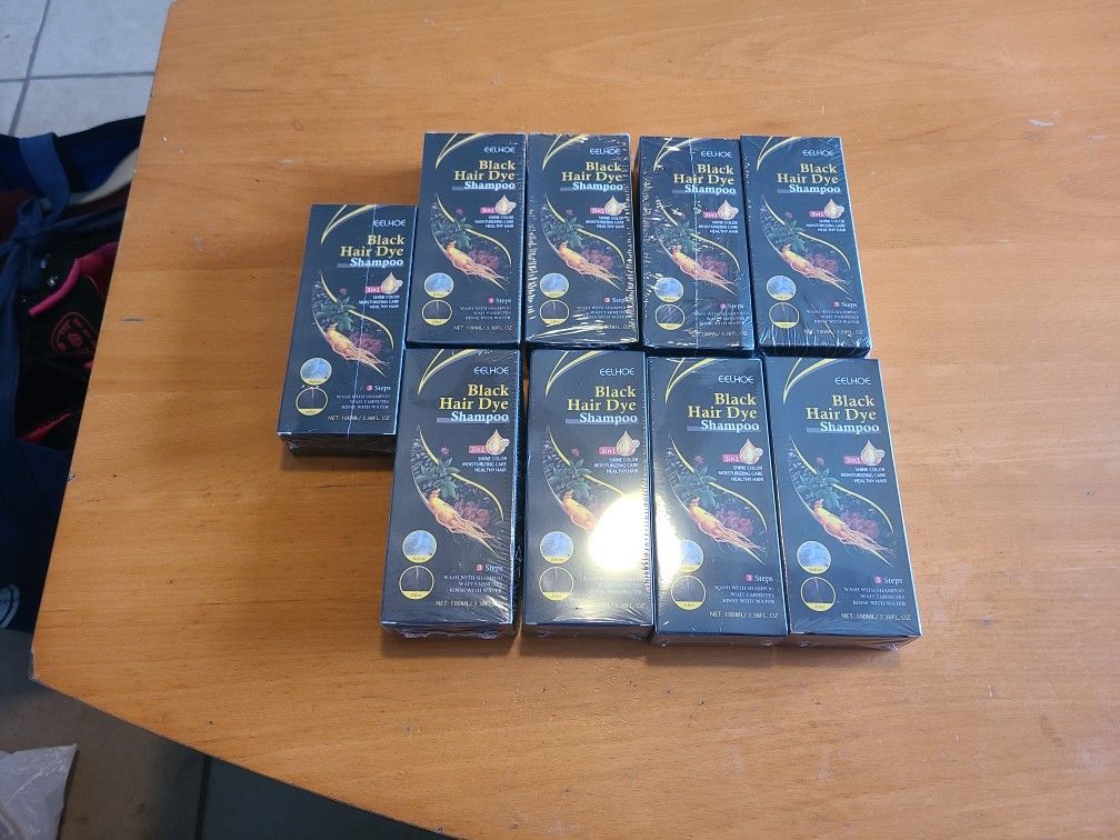 3in1 Black Hair Dye Shampoo For Sale!