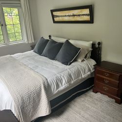 King Bedroom Set - Mahogany  - Vintage - Heirloom 