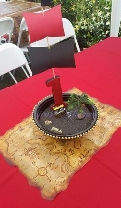 Pirate theme party decor