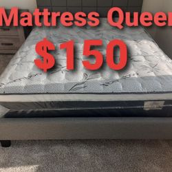 ⭐Mattress 12" Inches tall
Pillow top⭐
🔹️Queen $150
🔹️Full $130
🔹️Twin $120
🔹️King $260
🔹️Cal King$260
🚛Delivery available $20🚛 