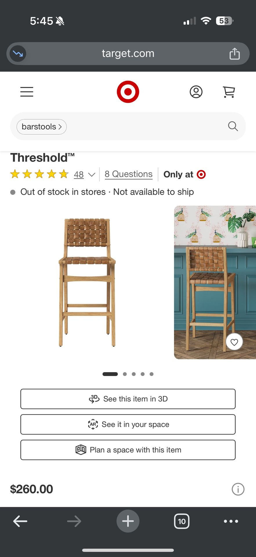 3 Bar Stools