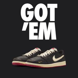 Nigel Jordan 1 Low 🚲 