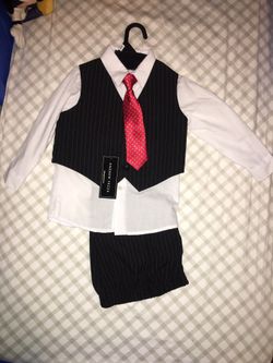24 Months Tiny Suit (Tie/Vest/Shirt/Tie)
