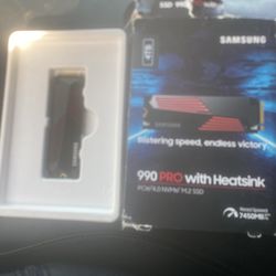 990 Pro With Heat sink Samsung 4 Tb 