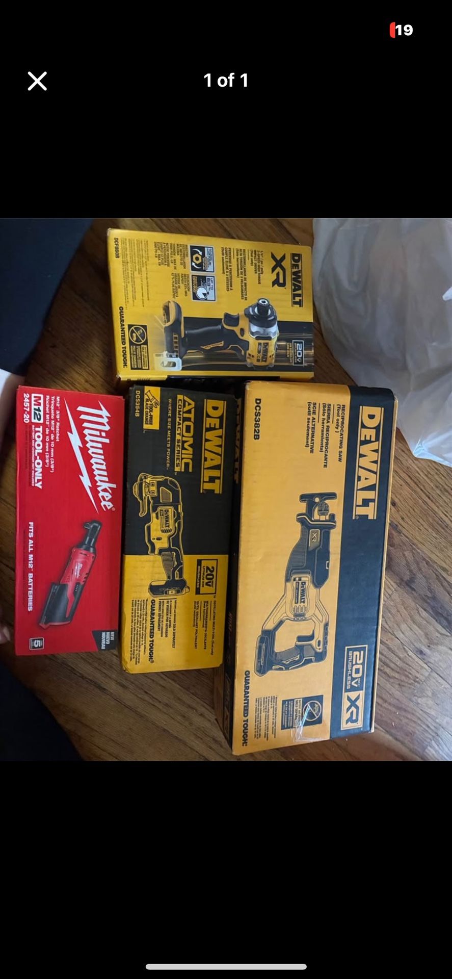 Dewalt/milwaukee
