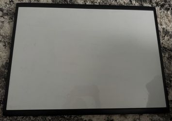 Black Frame Medium Dry Erase Board