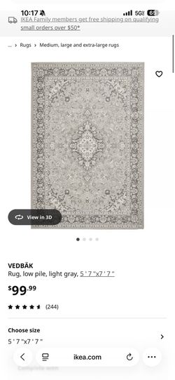 IKEA RUG- OBO