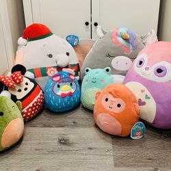 Lots of Squishmallows. All have tags. Not $1 but you name a price and we negotiate)