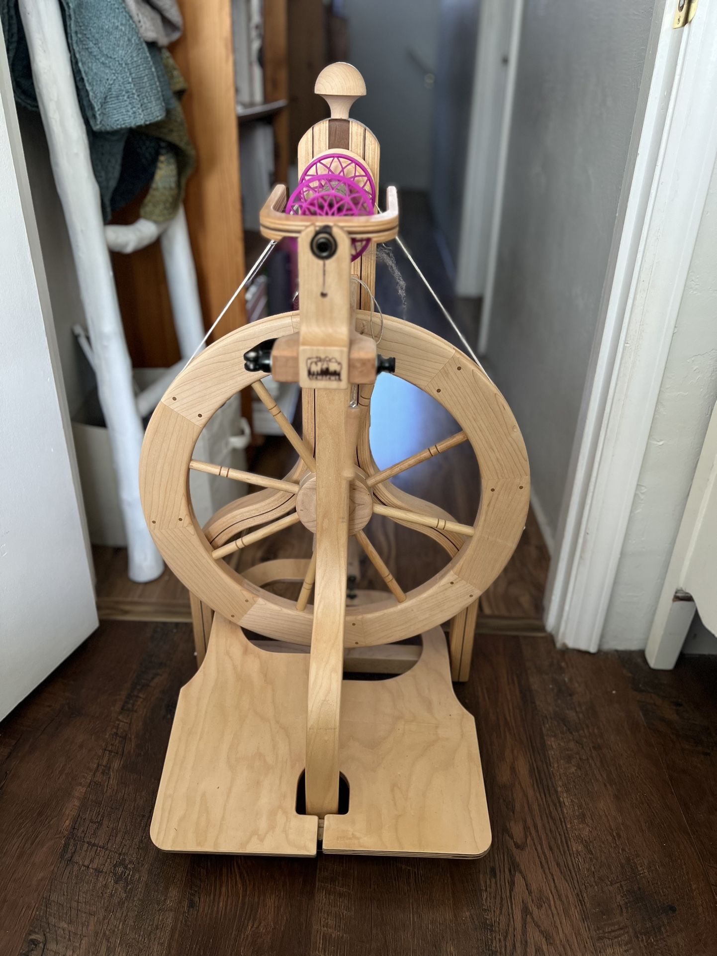 Schacht Matchless Double Treadle Spinning Wheel