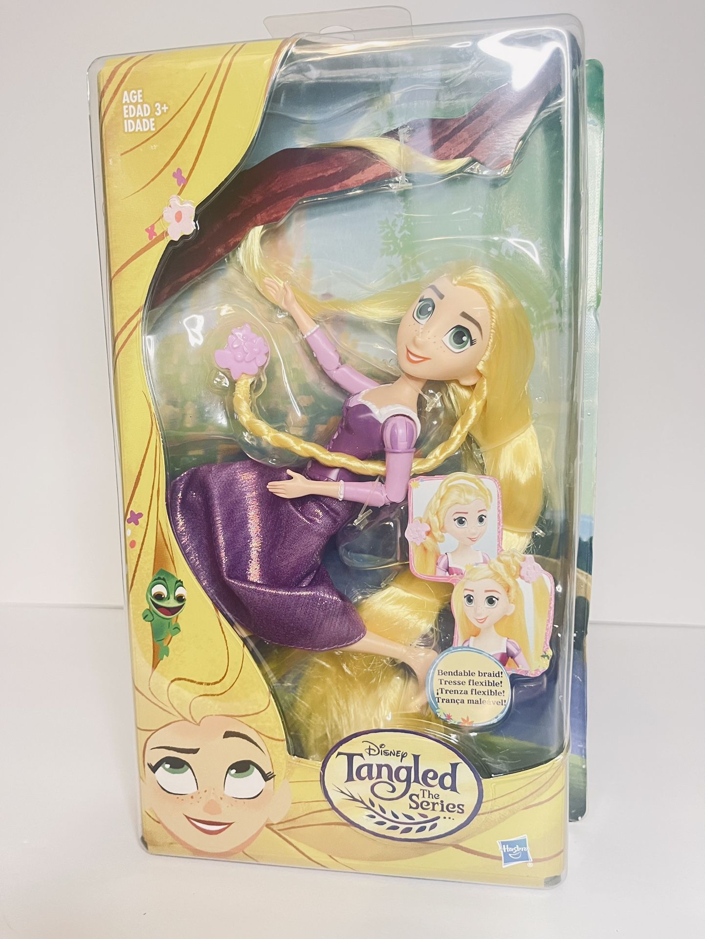Disney Tangled The Series Rapunzel Princess Doll With Bendable Braid BRAND NEW