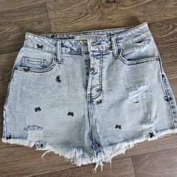 Womens Butterfly Shorts