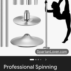 Spinning stripper pole