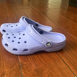Purple Crocs